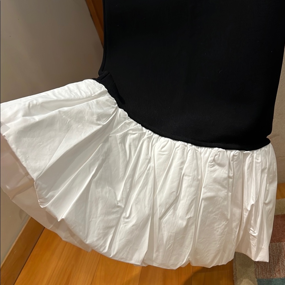 Ronny Kobo Uttara Black and White Mermaid Dress - Picture 8 of 8